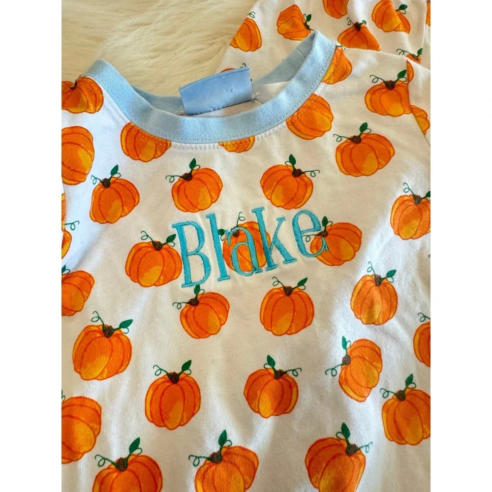 Pumpkin pajamas BLAKE size 4 classic‎ whimsy